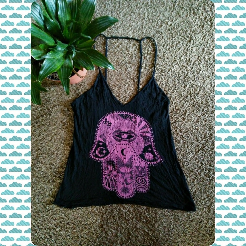 Wet seal tank top